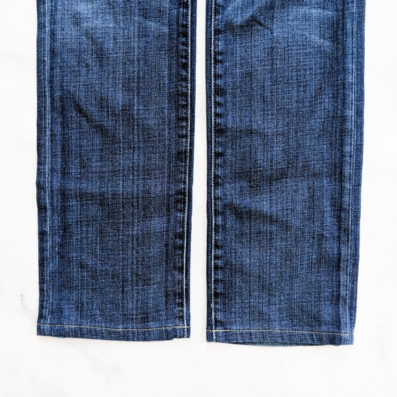 Current/Elliott Rambler Straight Leg Jean in Loved - Picture 4 of 7